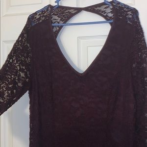 Lace Midi Dress - XXL